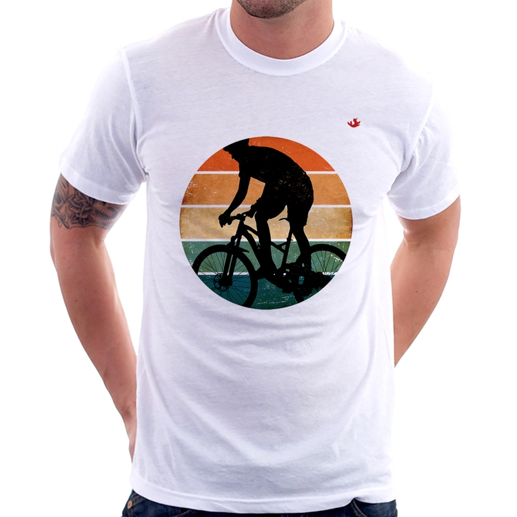 Camiseta Ciclismo Vintage Sunset