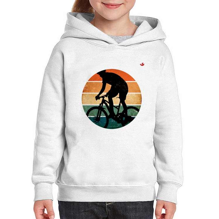 Moletom Infantil Ciclismo Vintage Sunset