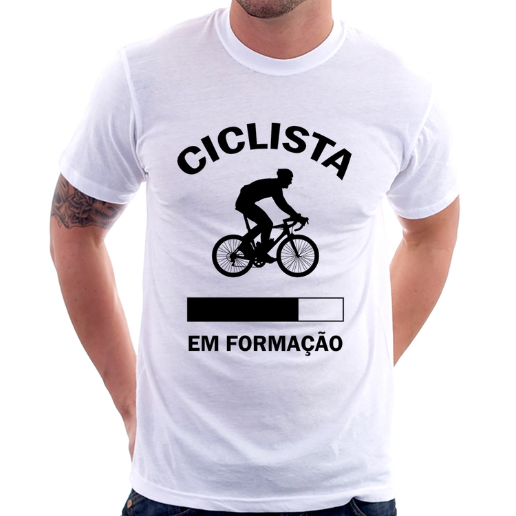 Camiseta Ciclista em formação