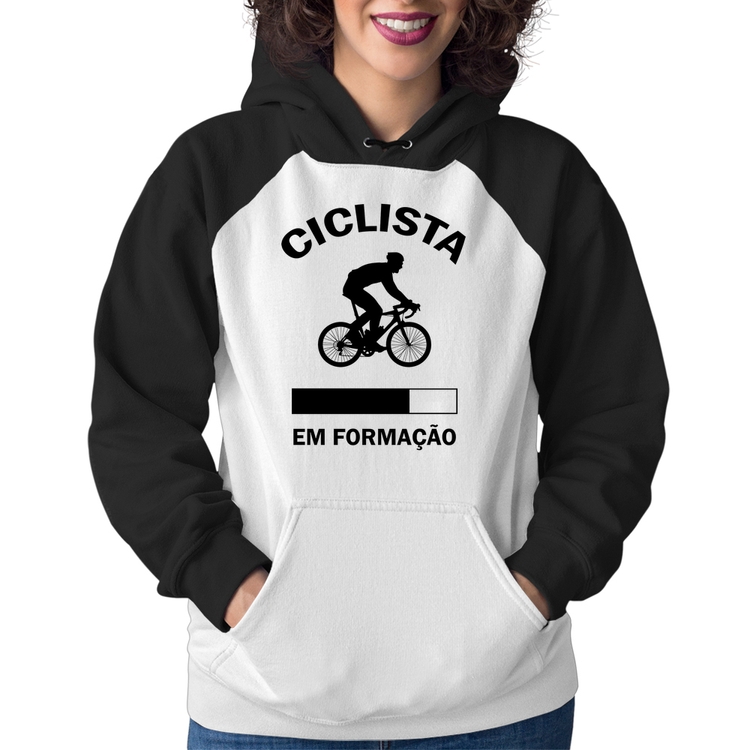 Moletom Feminino Ciclista em formação