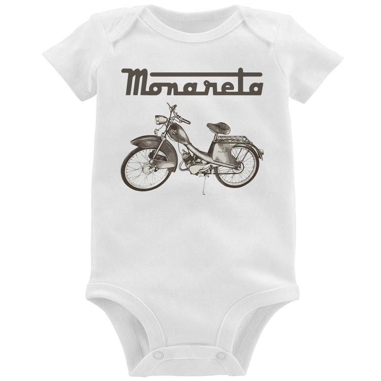 Body Bebê Ciclomotor Monareta