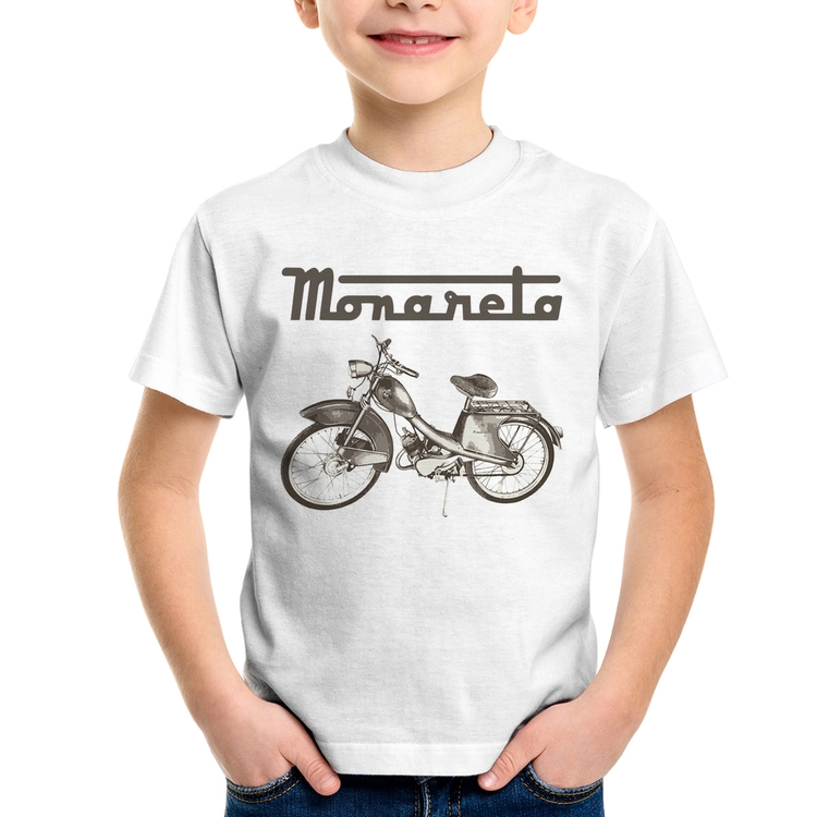 Camiseta Infantil Ciclomotor Monareta