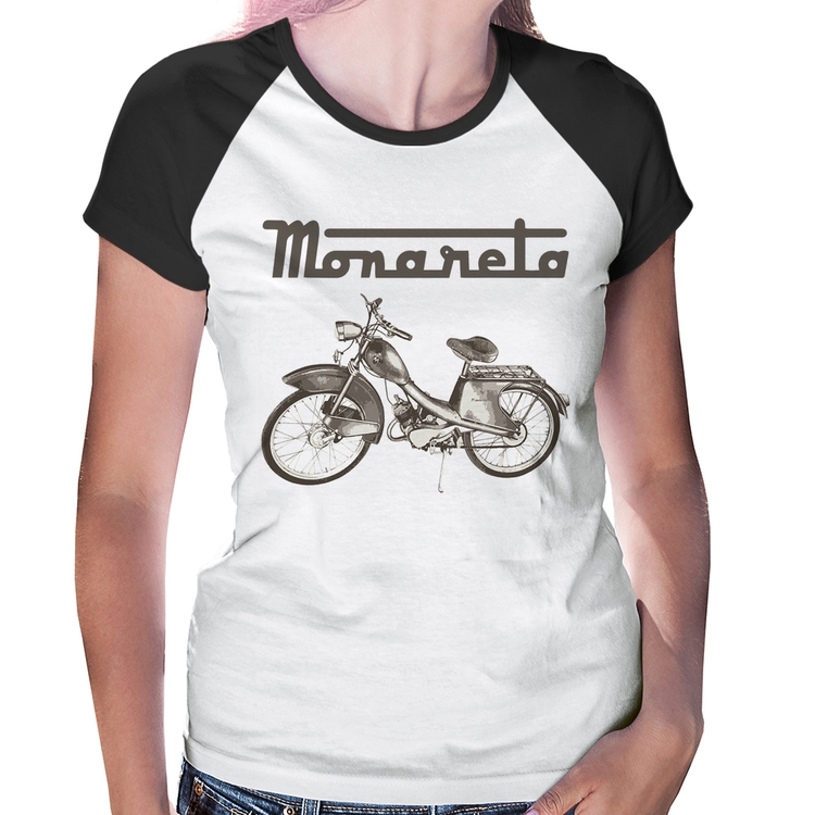 Baby Look Raglan Ciclomotor Monareta