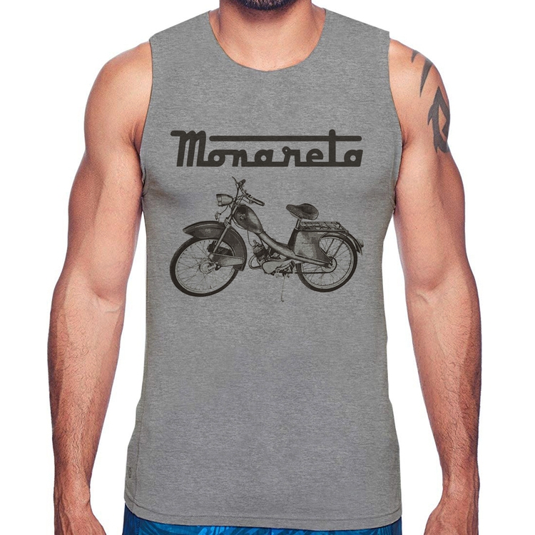 Regata Ciclomotor Monareta - Cinza