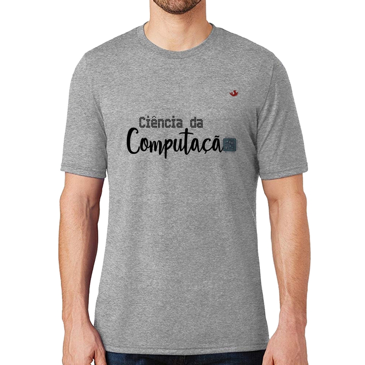 Camiseta Ciência da Computação - Cinza
