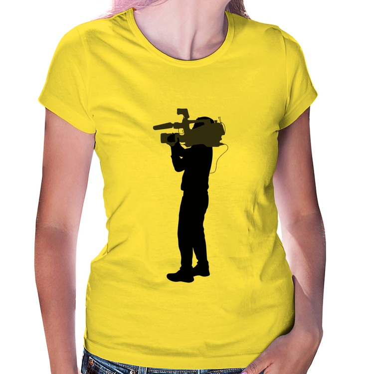 Baby Look Cameraman - Amarela