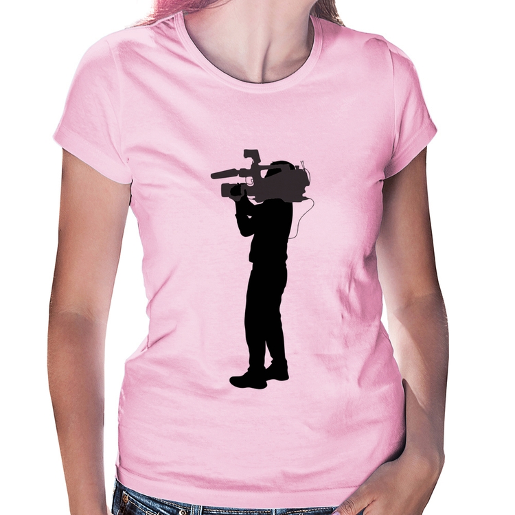 Baby Look Cameraman - Rosa Bebê