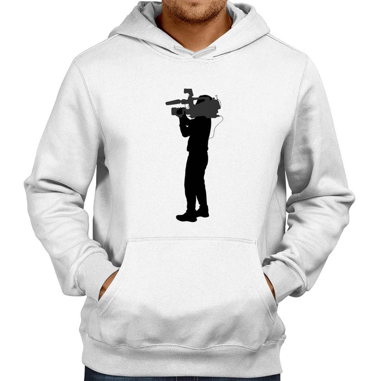 Moletom Cameraman - Branco