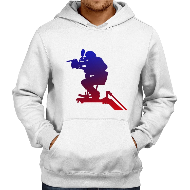 Moletom Cinegrafista - Branco