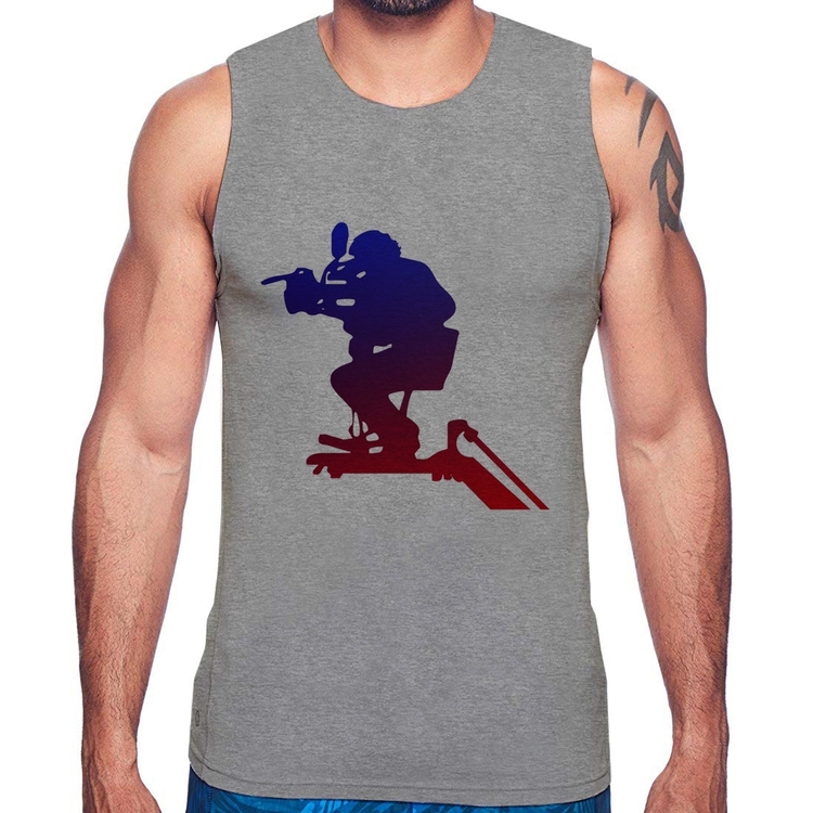 Regata Cinegrafista - Cinza