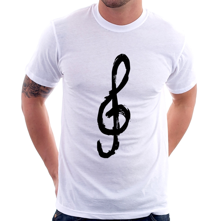 Camiseta Clave De Sol Arte