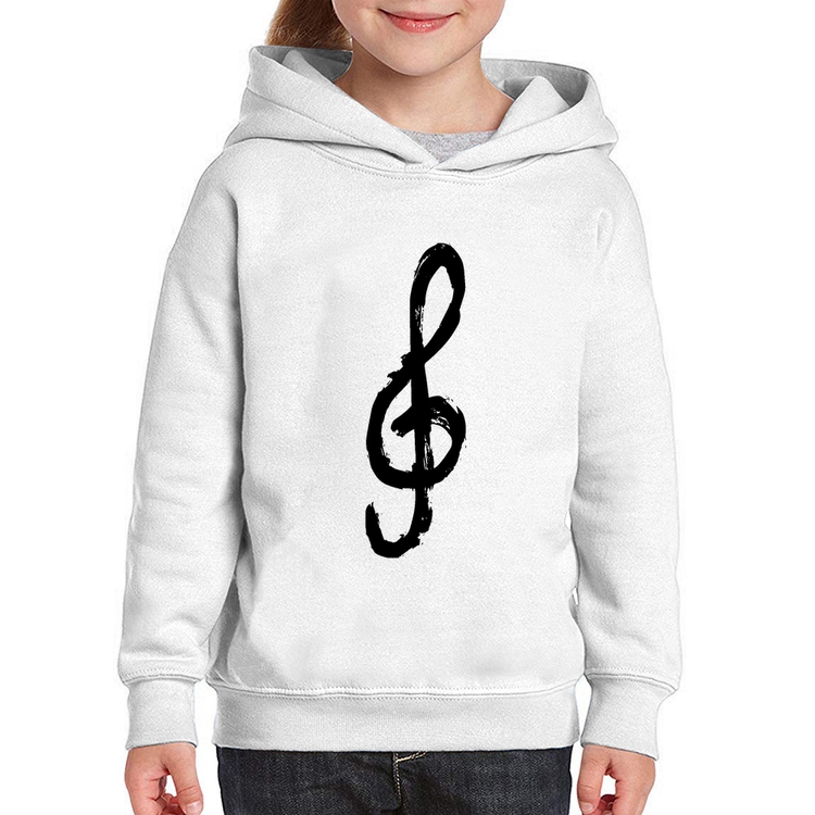 Moletom Infantil Clave De Sol Arte