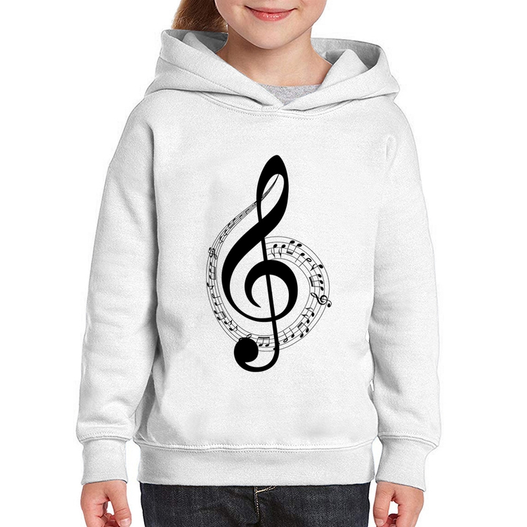 Moletom Infantil Clave de Sol