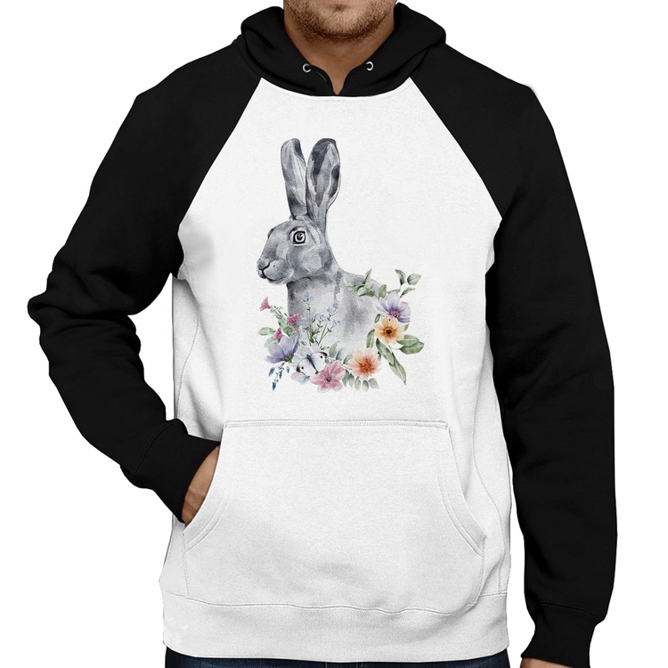 Moletom Coelho Flores