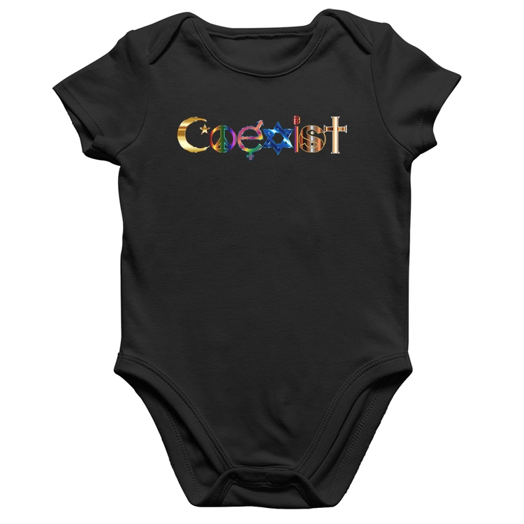 Body Bebê Algodão Coexistência Pacífica