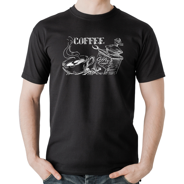 Camiseta Algodão Coffee