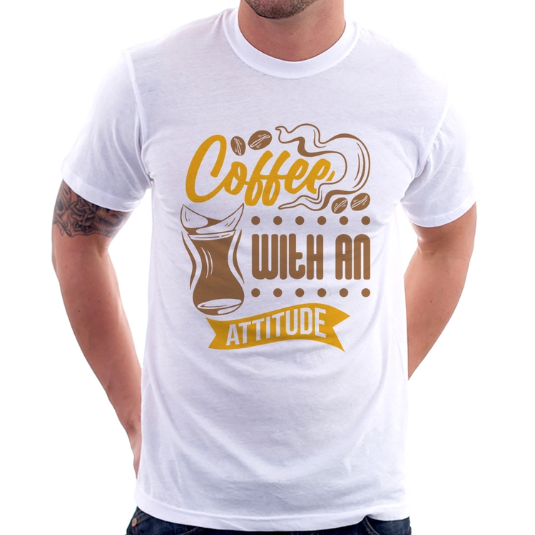 Camiseta Coffee With An Attitude
