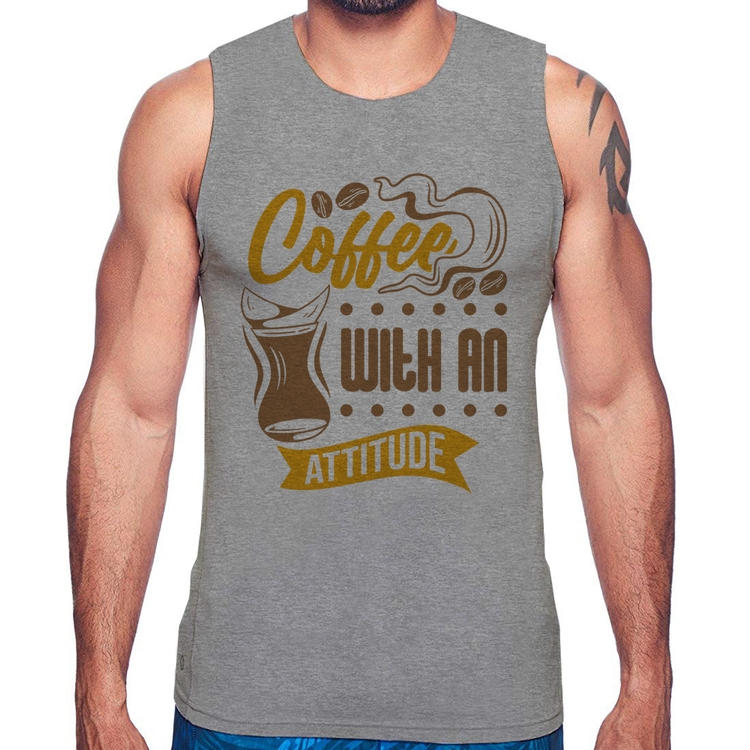 Regata Coffee With An Attitude - Cinza