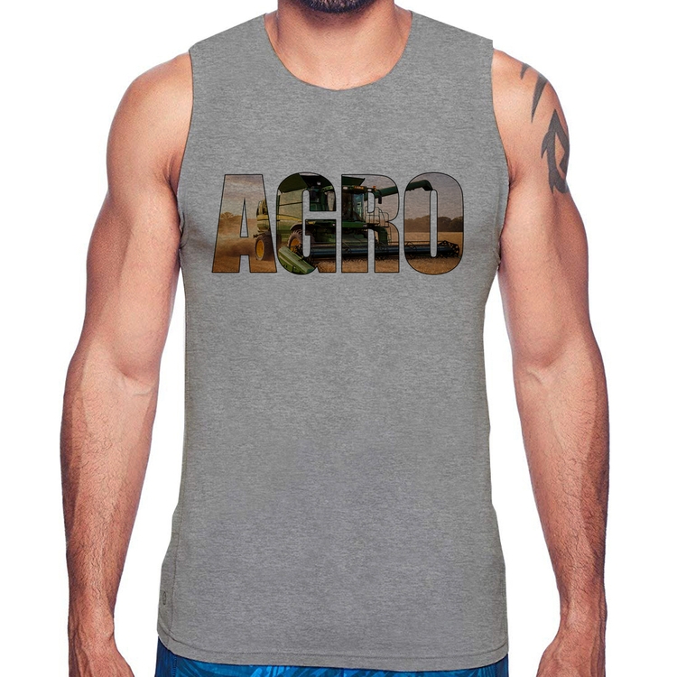 Regata Agro Colheitadeira Rural - Cinza