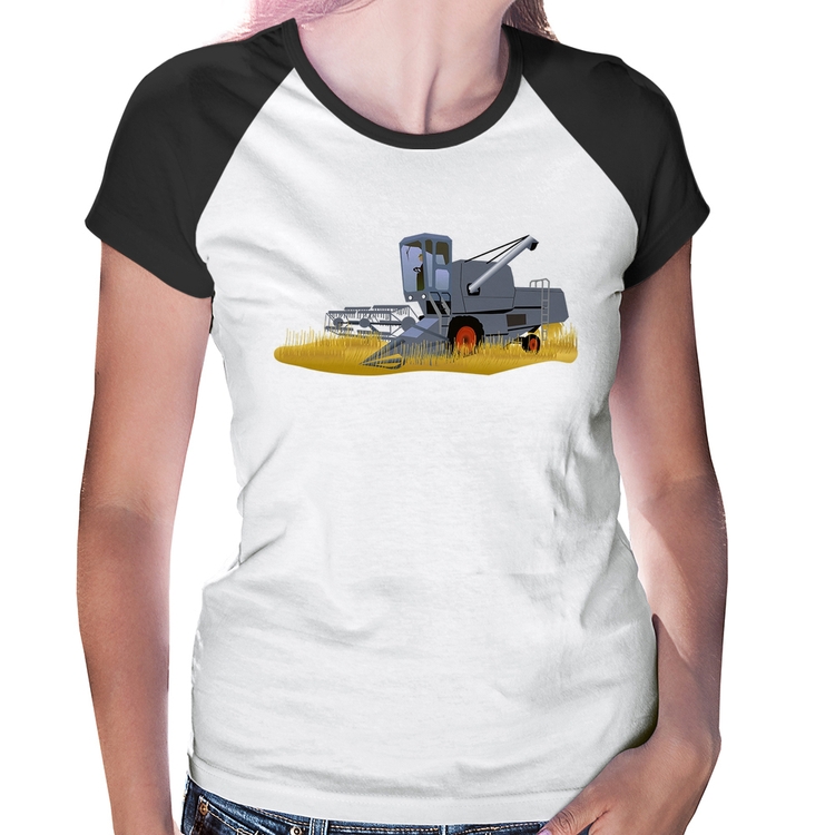 Baby Look Raglan Colheitadeira
