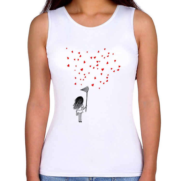 Regata Feminina Collect Hearts
