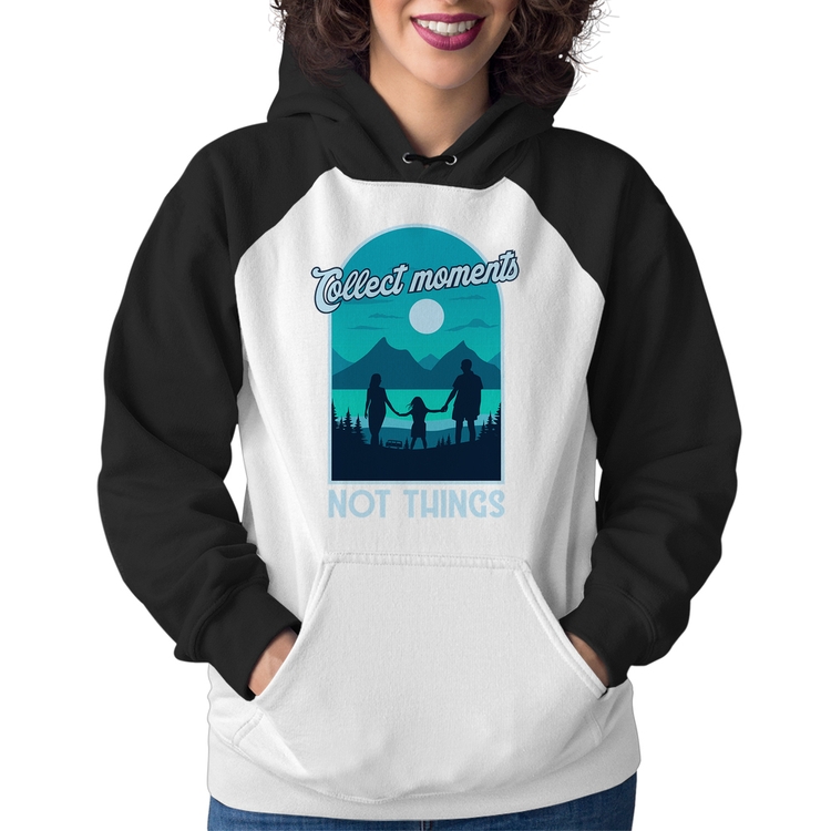 Moletom Feminino Collect Moments Not Things