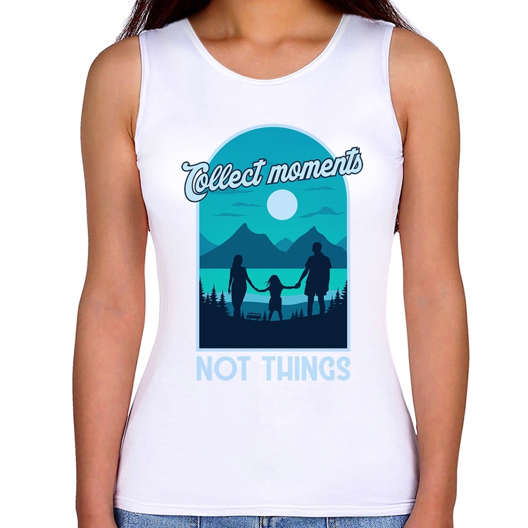 Regata Feminina Collect Moments Not Things
