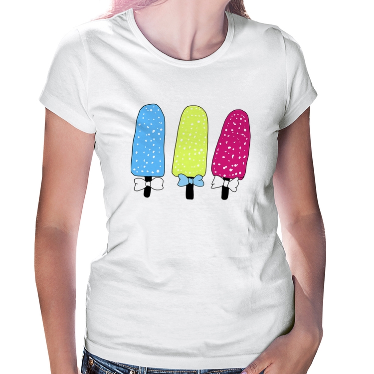Baby Look Colorfull Icecreams