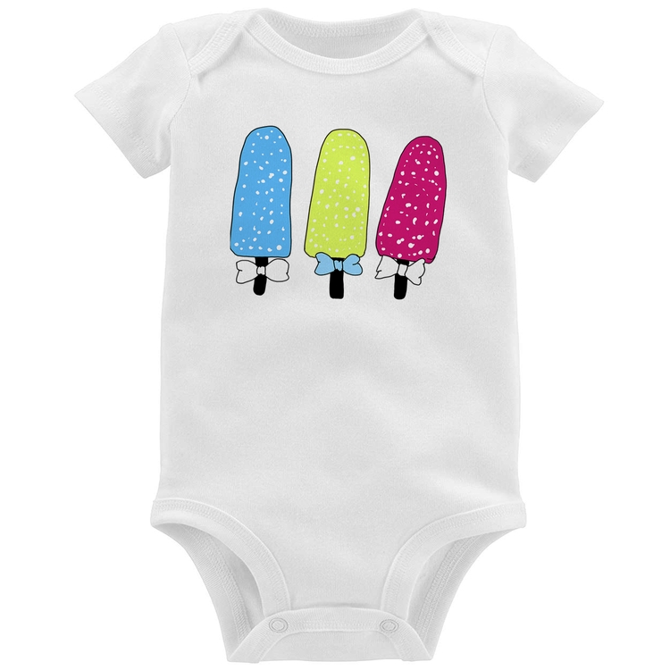 Body Bebê Colorfull Icecreams