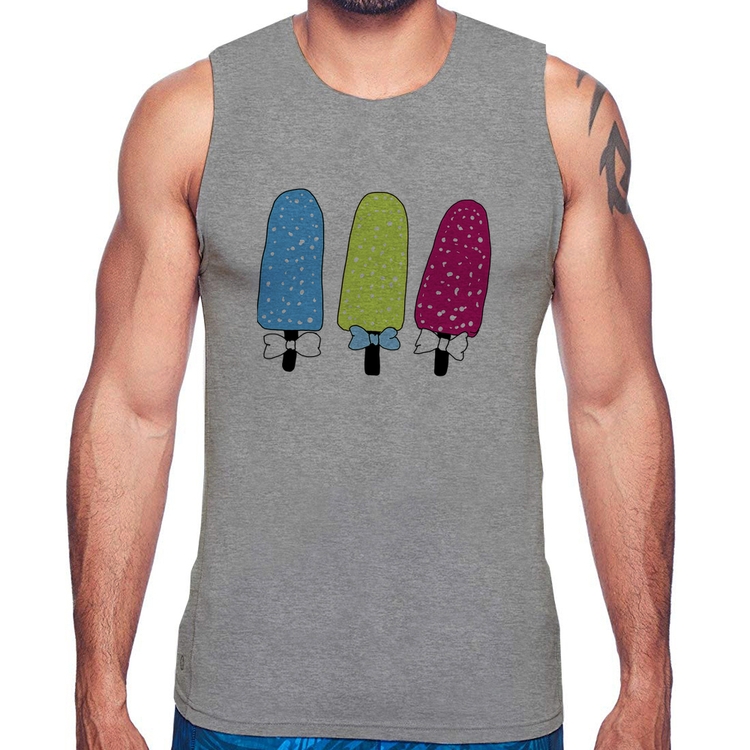 Regata Colorfull Icecreams - Cinza