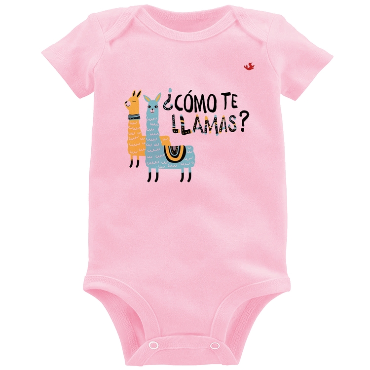 Body Bebê ¿Como te llamas? - Rosa Bebê