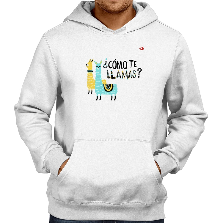 Moletom ¿Como te llamas? - Branco