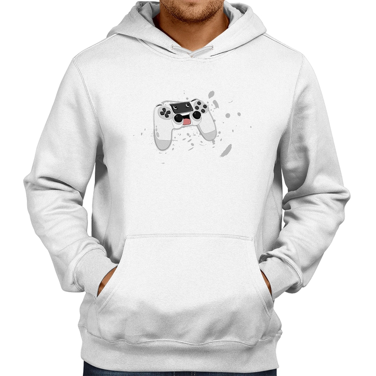 Moletom Controle Carinha - Branco