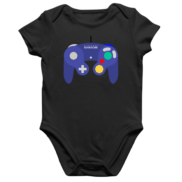 Body Bebê Algodão Controle Retrô Vídeo Game Gamepad