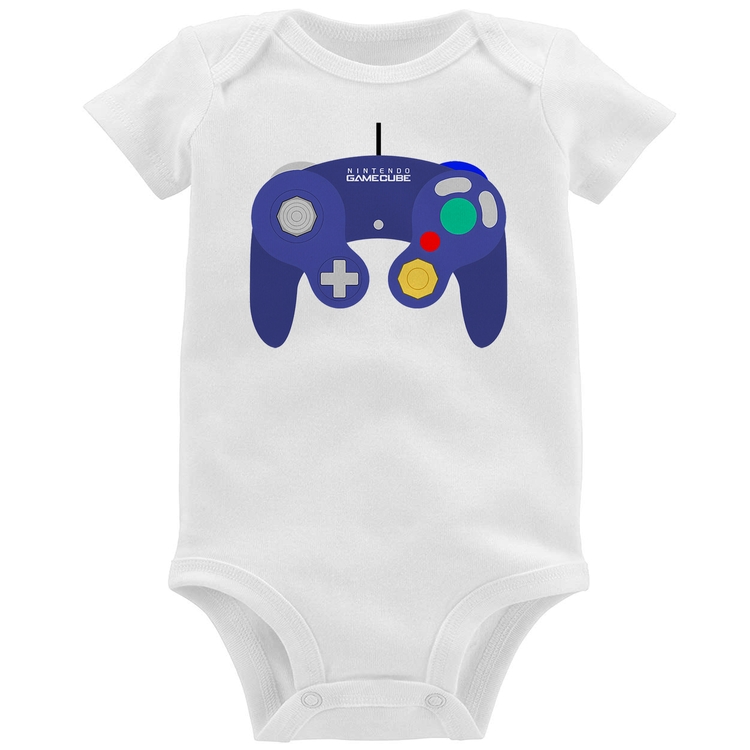 Body Bebê Controle Retrô Vídeo Game Gamepad