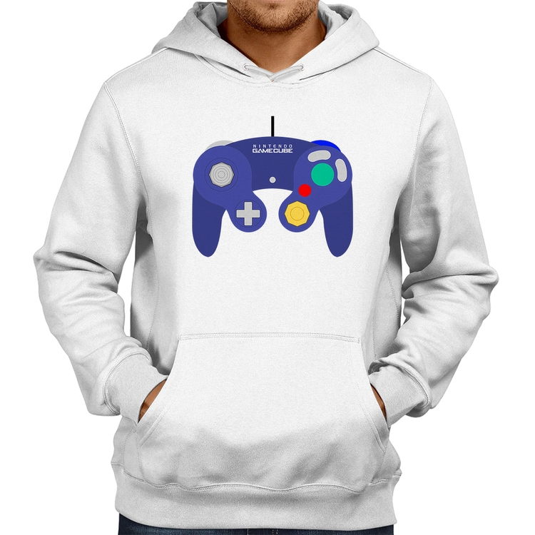 Moletom Controle Retrô Vídeo Game Gamepad - Branco