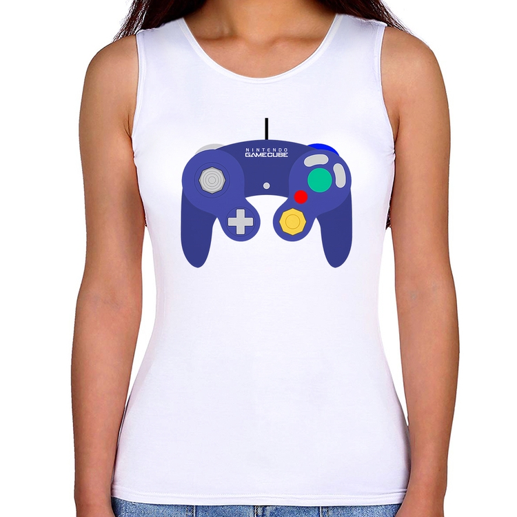 Regata Feminina Controle Retrô Vídeo Game Gamepad