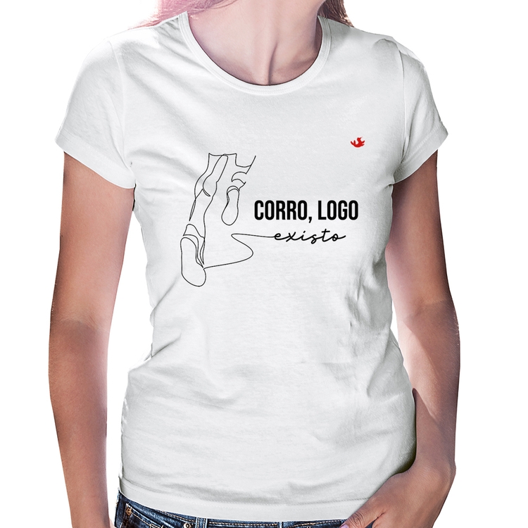 Baby Look Corro, logo existo