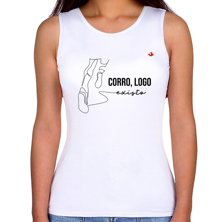 Regata Feminina Corro, logo existo