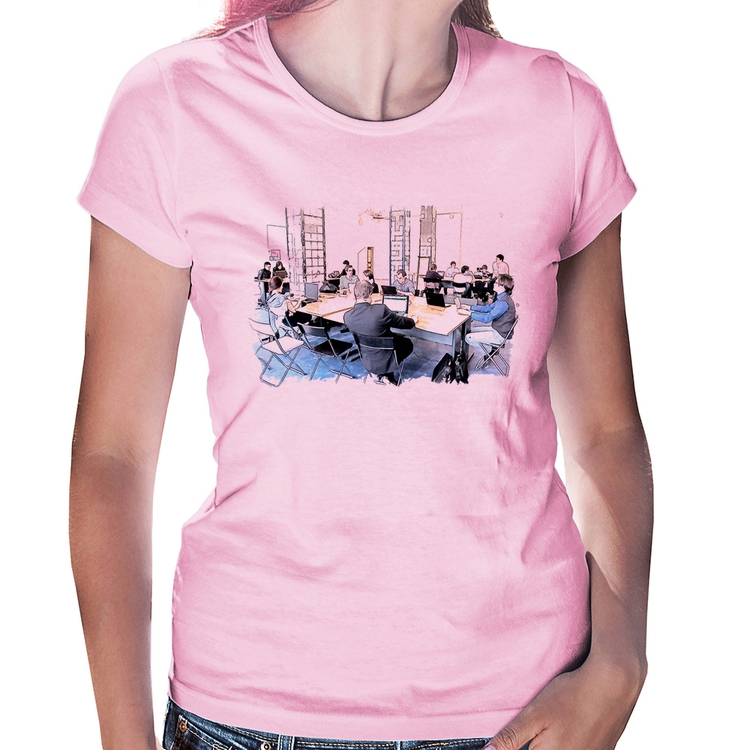 Baby Look Coworking - Rosa Bebê