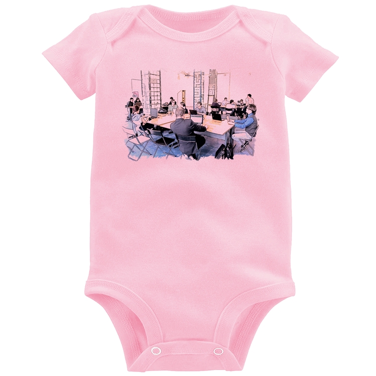 Body Bebê Coworking - Rosa Bebê