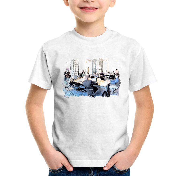 Camiseta Infantil Coworking