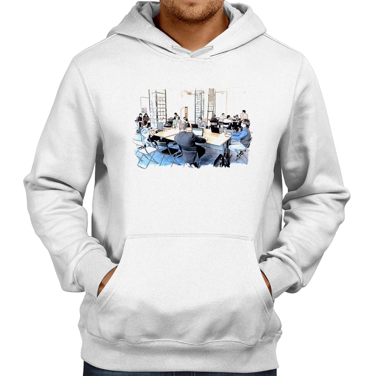 Moletom Coworking - Branco
