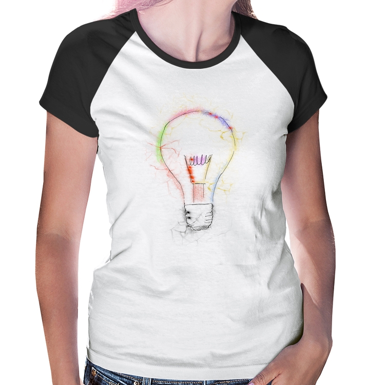 Baby Look Raglan Creative Bulb