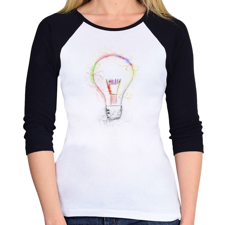 Baby Look Raglan Creative Bulb Manga 3/4