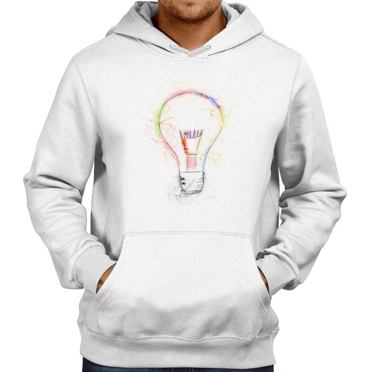 Moletom Creative Bulb - Branco