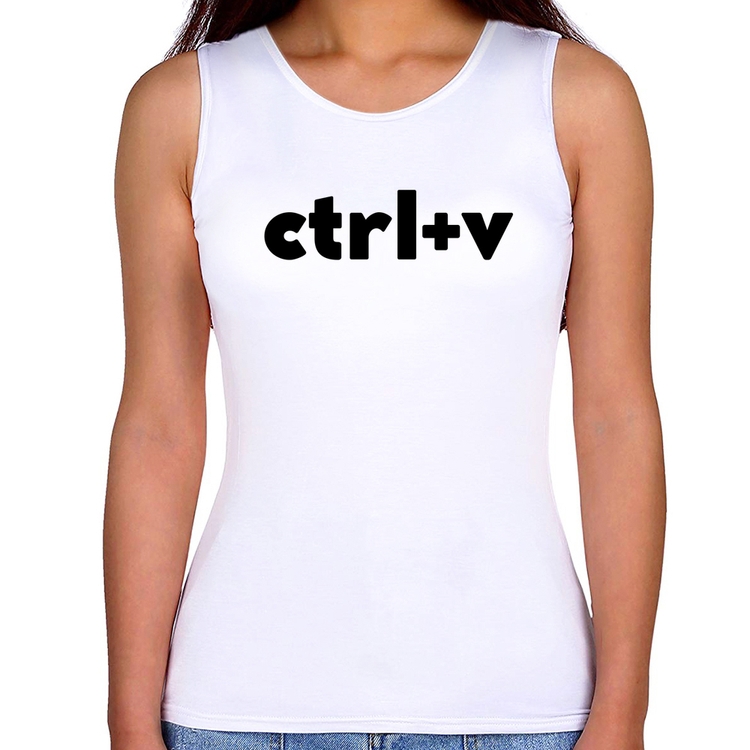 Regata Feminina Ctrl+V