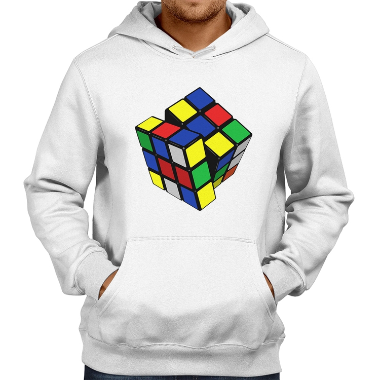 Moletom Cubo Mágico - Branco