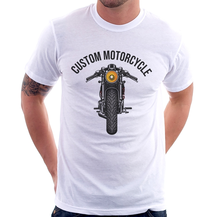 Camiseta Custom Motorcycle