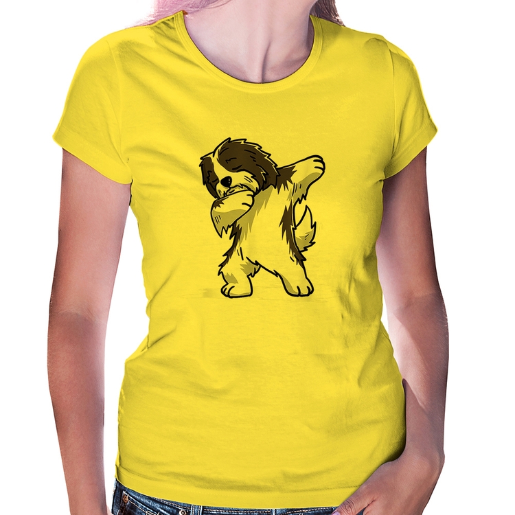 Baby Look Cute Dabbing Havanese Dog - Amarela